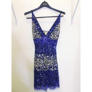 Sequin ombre dress